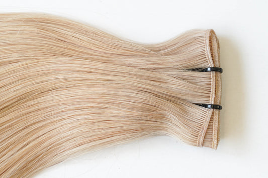 Permanent Genius-Weft Extensions 20Inch (Ash Blonde #16B)