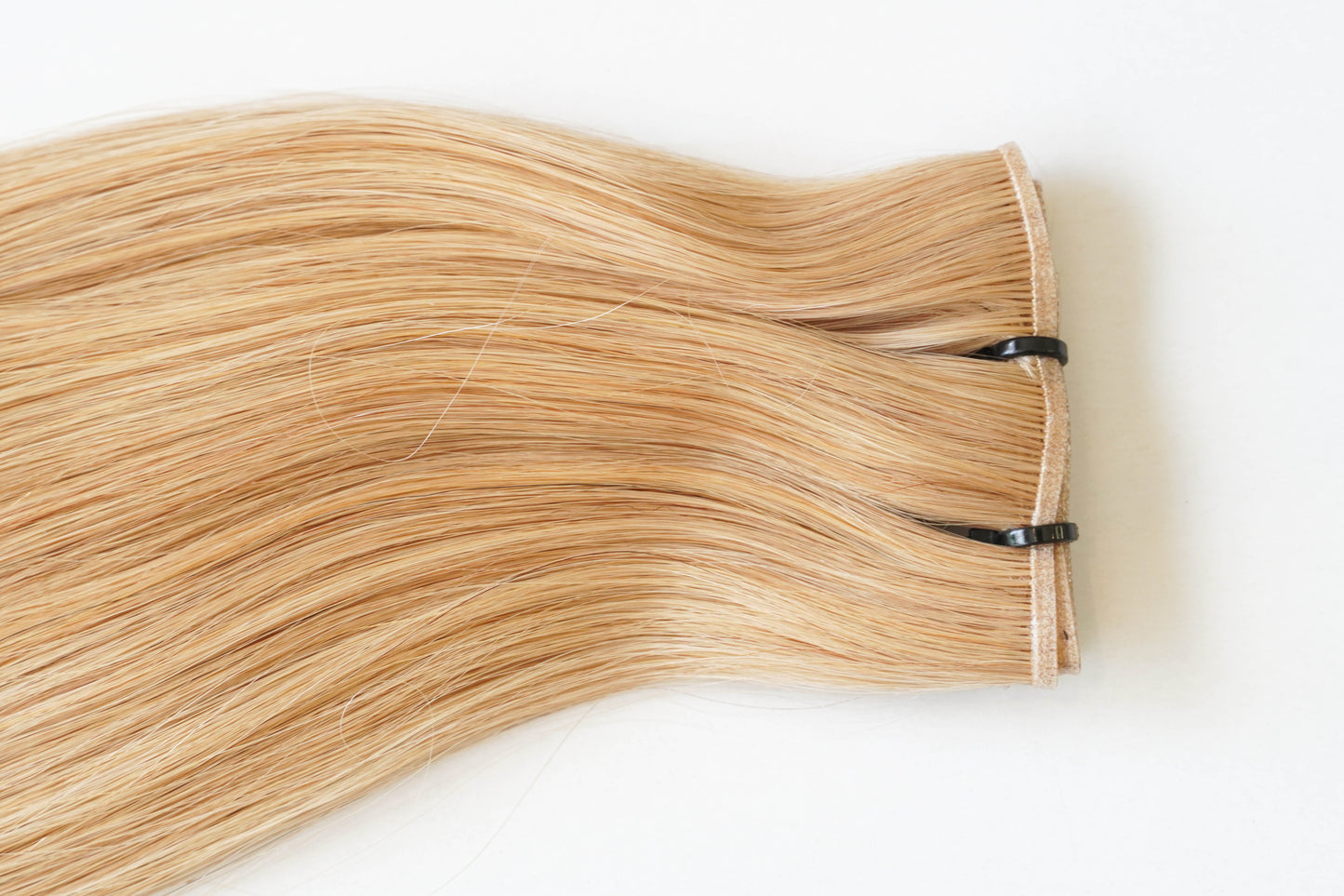 Permanent Genius-Weft Extensions 20Inch (Light Strawberry Blonde #10B)