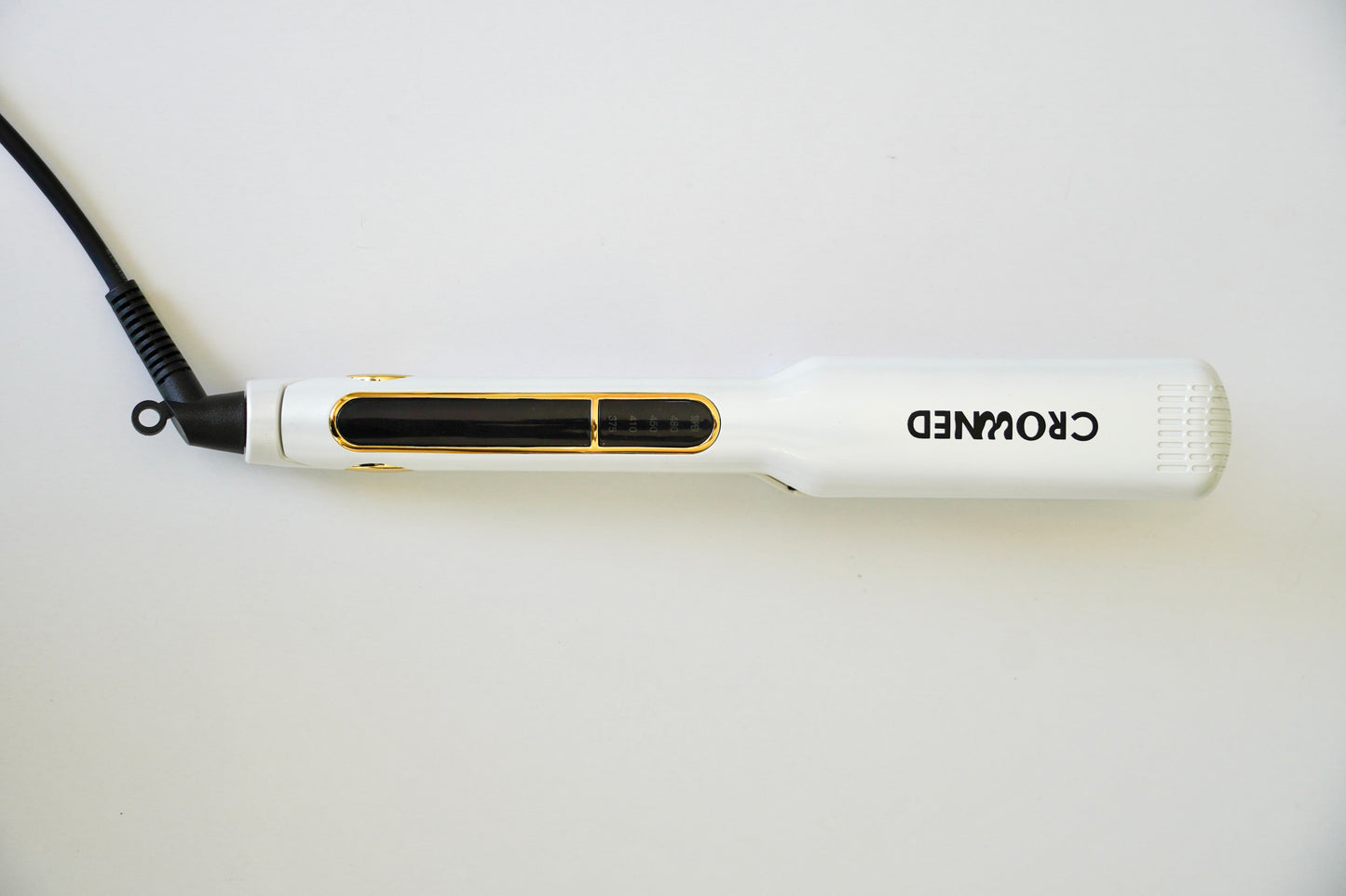 Crowned Professional Hair Straightener (Titanium Plate)